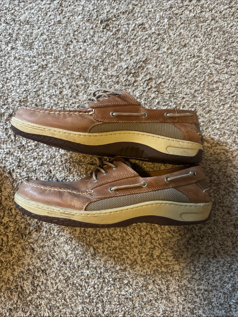 Sperry Chestnut Leather 2-Eye Boat Shoes
